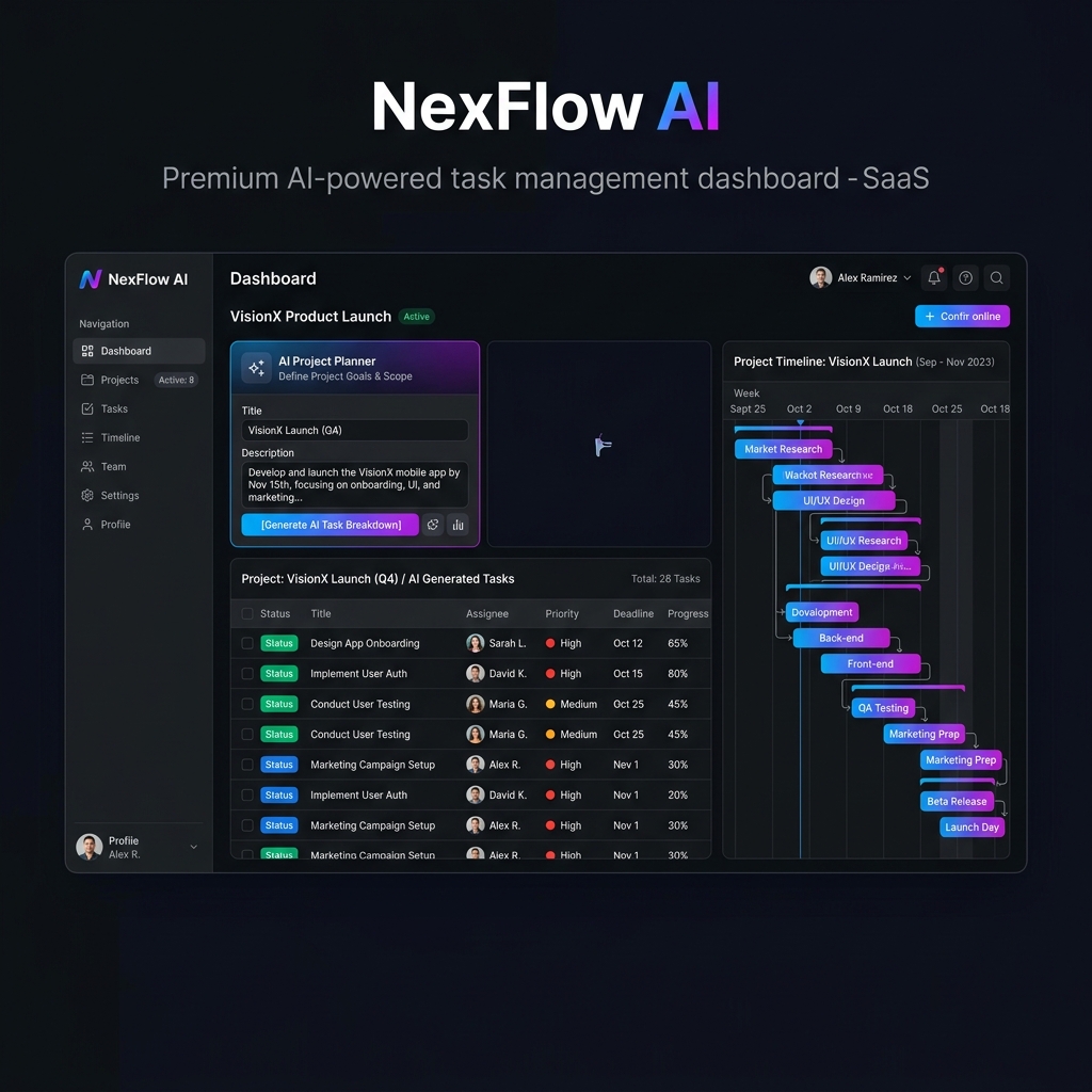 AI Task Generator Dashboard